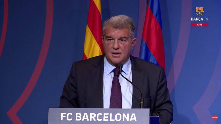 مصاحبه جنجالی خوان لاپورتا رئیس تیم بارسلونا : از توهین به رئیس لالیگا تا متهم کردن مادرید به تقلب و توهین به پرز