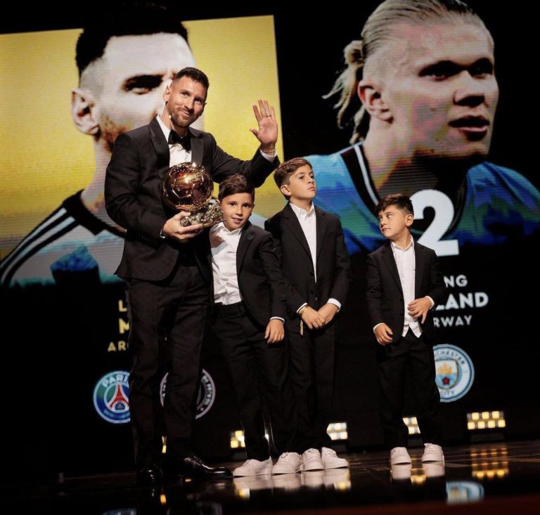 مصاحبه لیونل مسی پس از دریافت هشتمین توپ طلا مجله فرانسوی فرانس فوتبال برای فصل ۲۰۲۲/۲۳